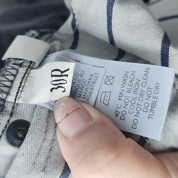 Paul Smith Jeans 100% Cotton Straight Leg Button Up Fly Jeans - Picture 11 of 12